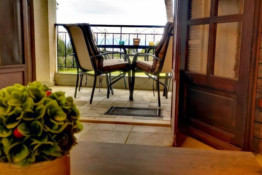 Golden Summer Apartment Nea Fokea Luaran gambar