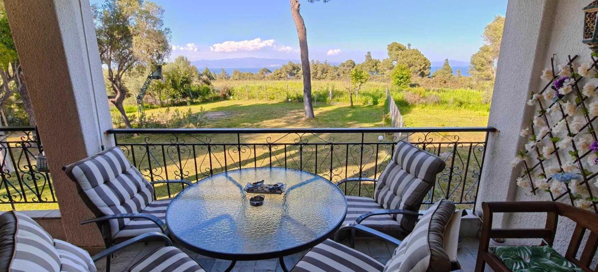 Golden Summer Apartment Nea Fokea Luaran gambar